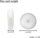 Load image into Gallery viewer, 2 Pack Motion Sensor Light Indoor,Nightlights with Light Sensors Automatic/Constant Modes,White Warm &amp; Neutral Light Three Colors Magnetic