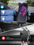 Load image into Gallery viewer, Wireless Car Charger, Auto-Clamping Car Mount 15W/10W/7.5W Fast Charging Air Vent Car Phone Mount Compatible