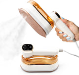 Load image into Gallery viewer, Steamer for Clothes &amp; Iron 2 in 1, Portable Clothes Steamer Handheld &amp; Travel Steam Iron for Clothes, 1200W 20s Fast Heat-Up, Foldable