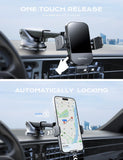 Load image into Gallery viewer, Wireless Car Charger, 15W Fast Charging Auto Clamping Phone Holders for Your Car Phone Mount for Car fit