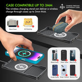 Load image into Gallery viewer, Wireless Car Charger Pad, 15w Fast Car Wireless Chargers Charging pad Non Slip Charger