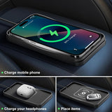 Load image into Gallery viewer, Wireless Car Charger, 15W Max Wireless Charger for Car, Non-Slip Charging Pad Compatible