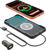 Load image into Gallery viewer, Wireless Car Charger Pad, 15w Fast Car Wireless Chargers Charging pad Non Slip Charger