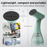 Load image into Gallery viewer, Clothes steamer handheld with Ultra Large 400ml Water Tank, 1500W High Power, 20S Fast Heat-up,Wrinkle Remover,Portable